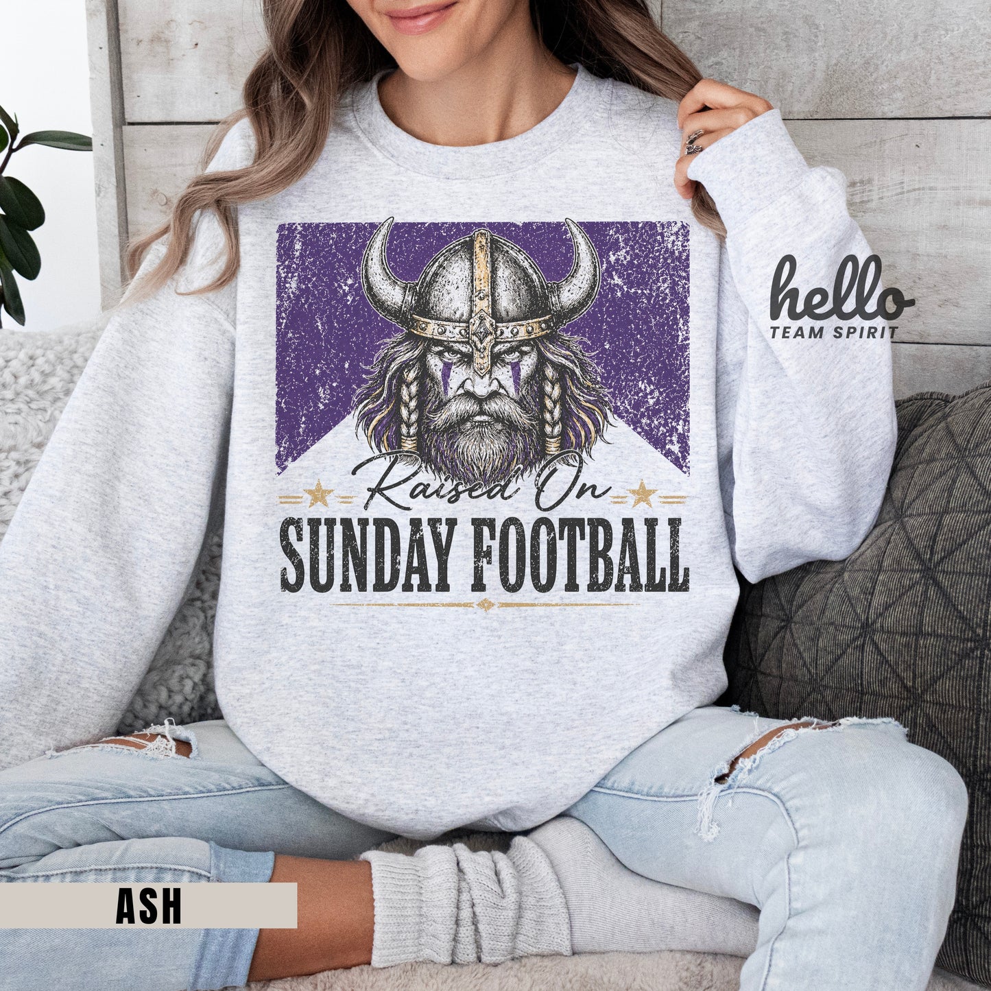 Minnesota Sunday Football Graphic Sweatshirt