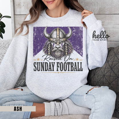 Minnesota Sunday Football Graphic Sweatshirt