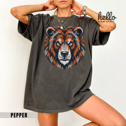 Chicago Game Day Football Graphic T-shirt