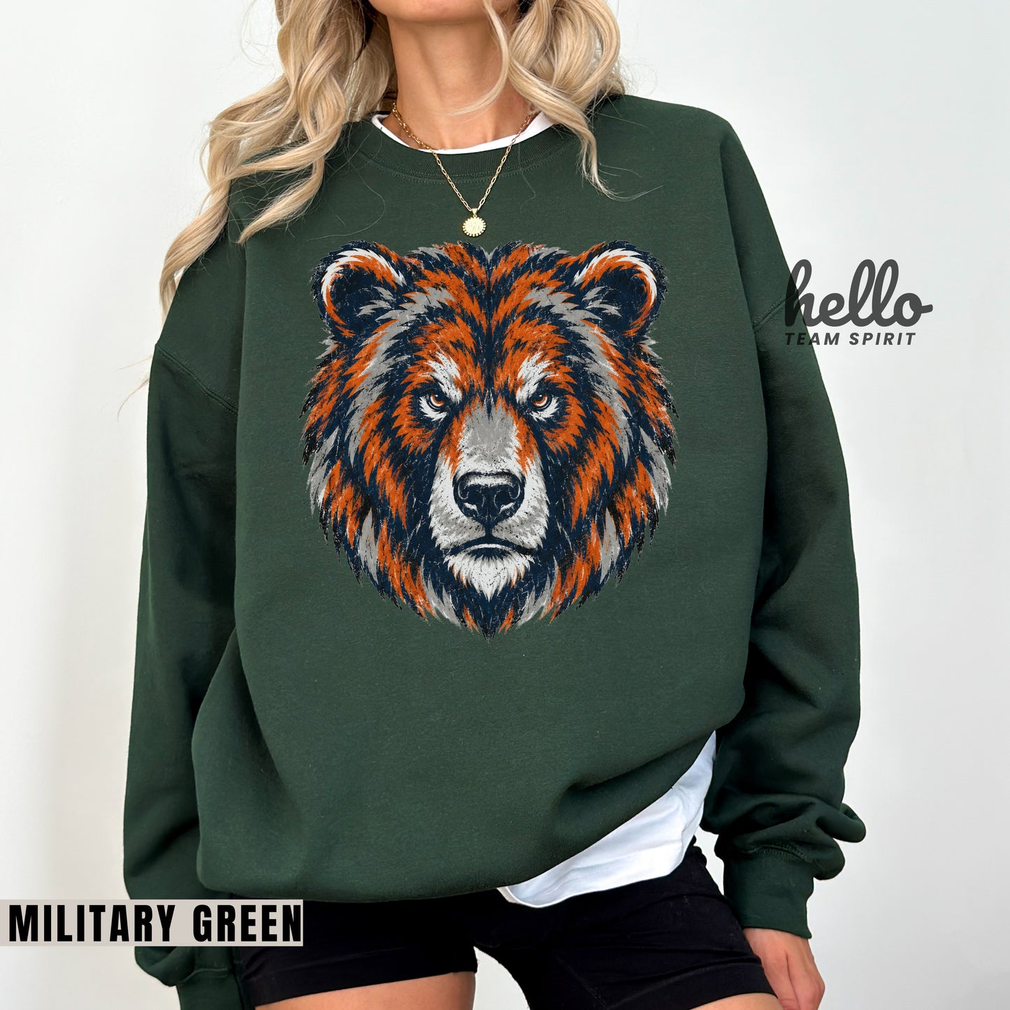 Chicago Game Day Football Graphic Sweatshirt