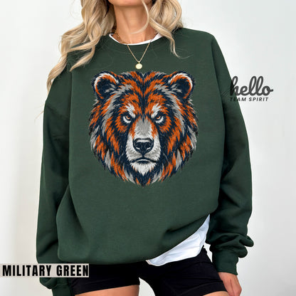 Chicago Game Day Football Graphic Sweatshirt