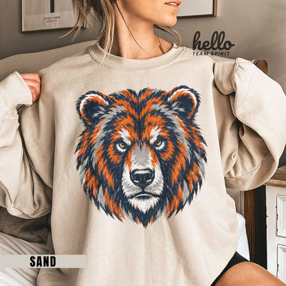 Chicago Game Day Football Graphic Sweatshirt