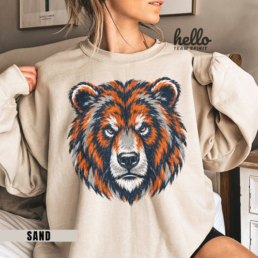 Chicago Game Day Football Graphic Sweatshirt