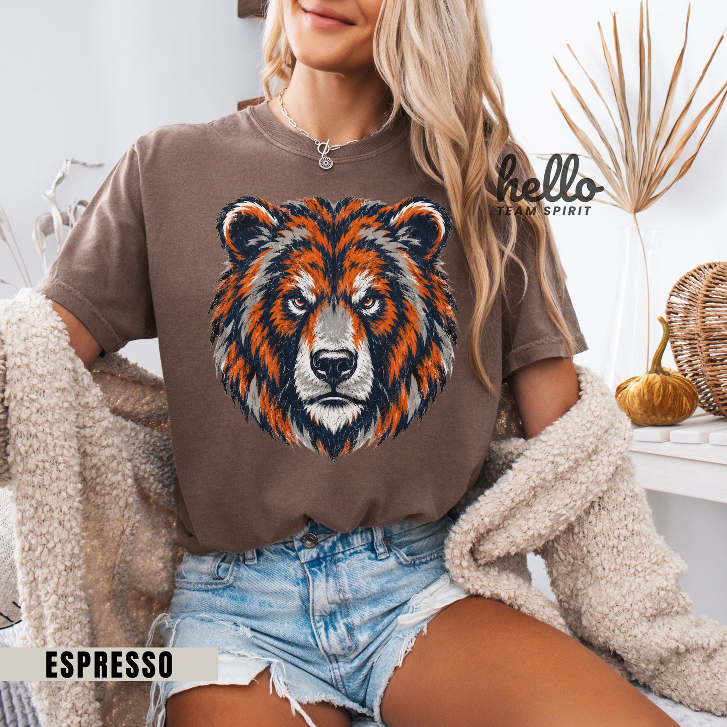 Chicago Game Day Football Graphic T-shirt