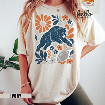 Chicago Boho Football Graphic