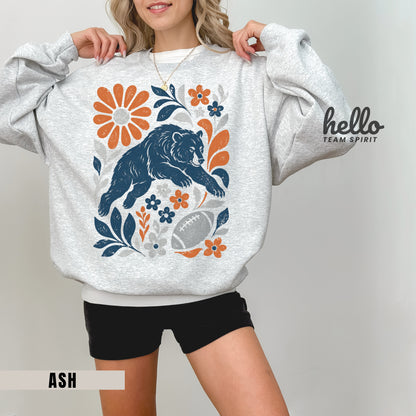 Chicago Boho Football Graphic Sweatshirt