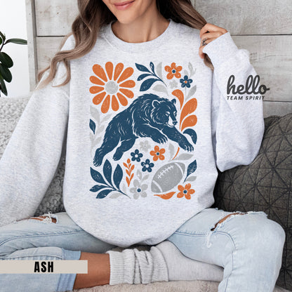 Chicago Boho Football Graphic Sweatshirt