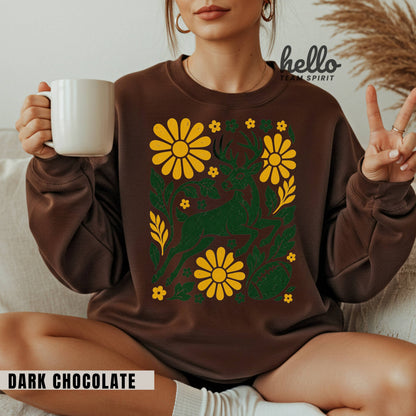 Green Bay Woodland Football Graphic Sweatshirt