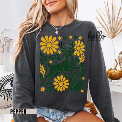 Green Bay Woodland Football Graphic Sweatshirt