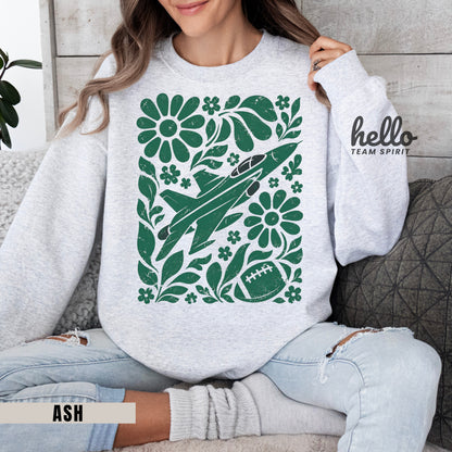 New York Boho Football Graphic Sweatshirt