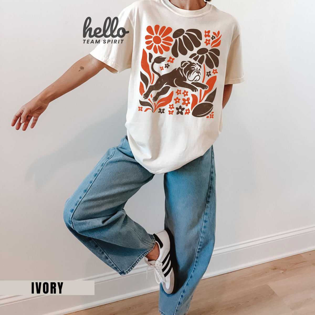 Cleveland Boho Football Graphic T-shirt