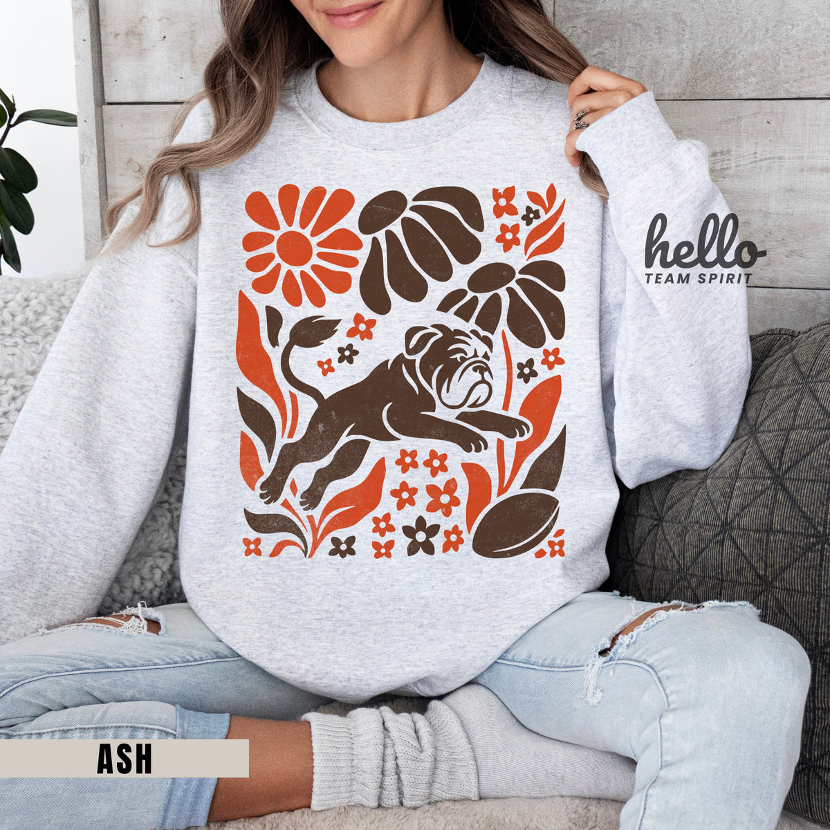 Cleveland Boho Football Graphic Sweatshirt