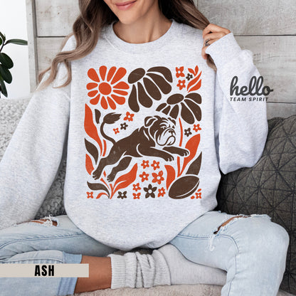 Cleveland Boho Football Graphic Sweatshirt