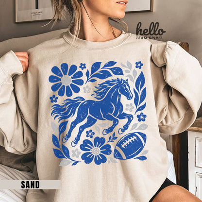 Indianapolis Boho Football Graphic Sweatshirt