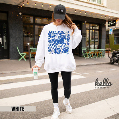 Indianapolis Boho Football Graphic Sweatshirt