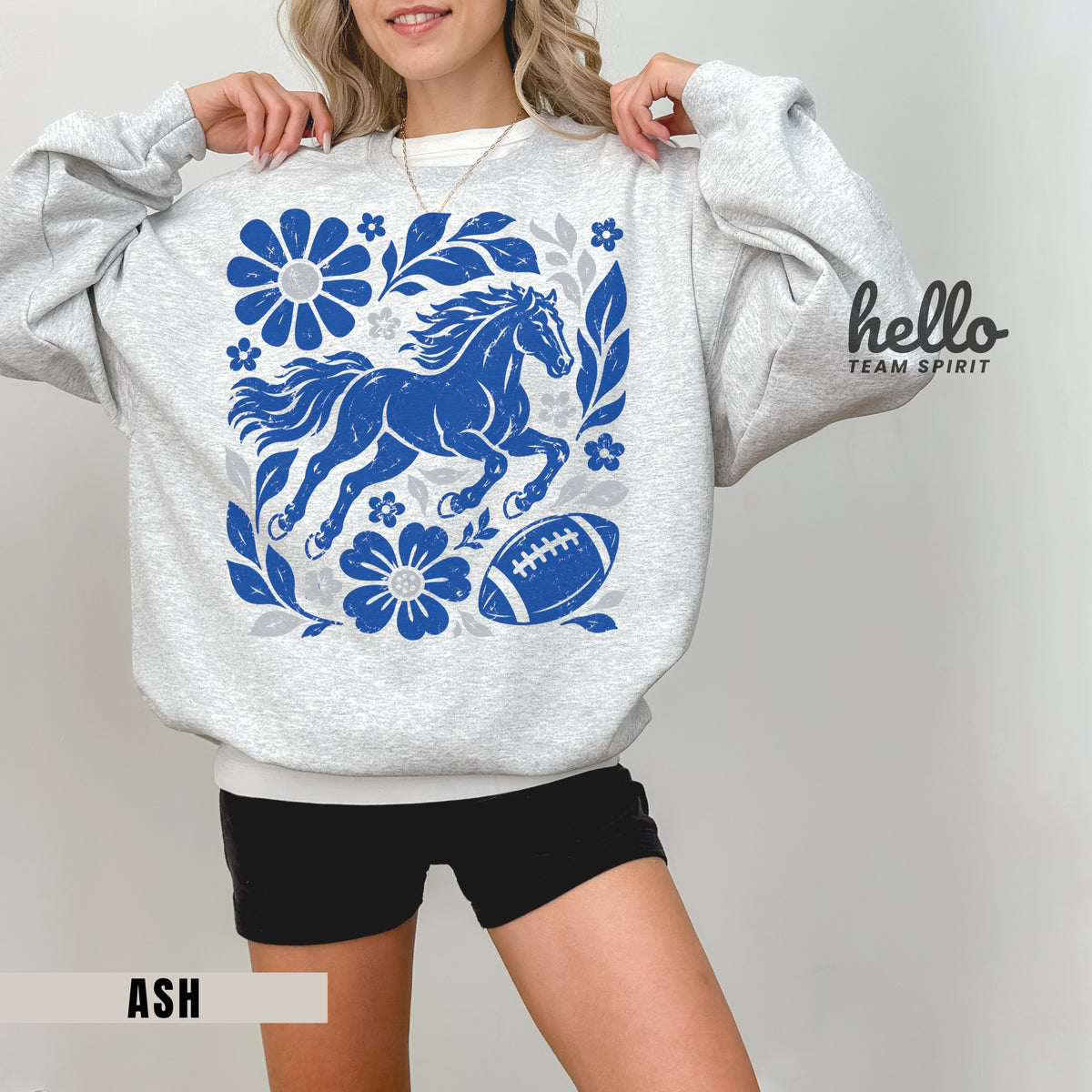 Indianapolis Boho Football Graphic Sweatshirt