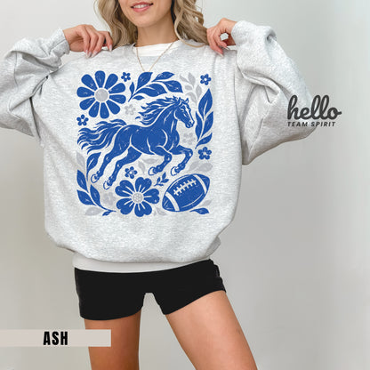 Indianapolis Boho Football Graphic Sweatshirt