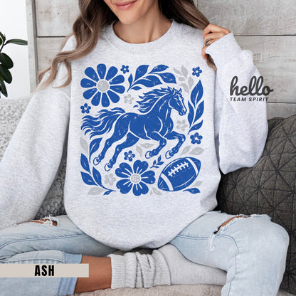 Indianapolis Boho Football Graphic Sweatshirt
