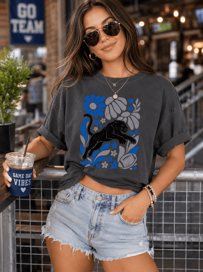 Carolina Boho Football Graphic T-shirt