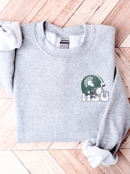 Go Green Football Sweatshirt