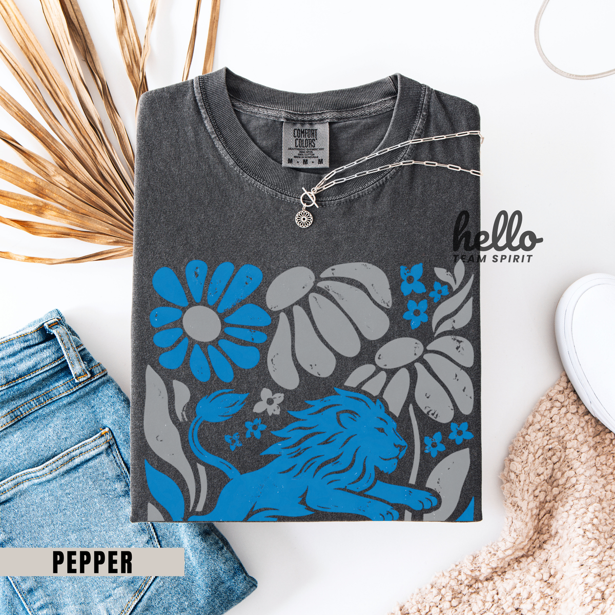 Detroit Boho Football Graphic T-shirt