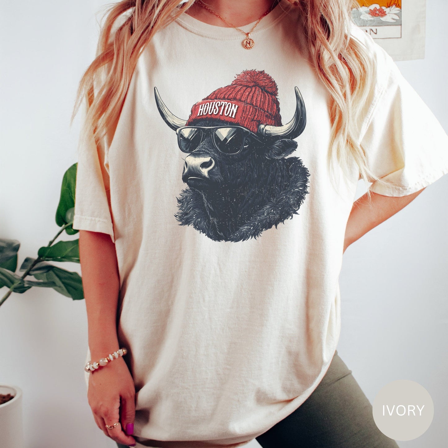 Houston Comfort Colors Tshirt