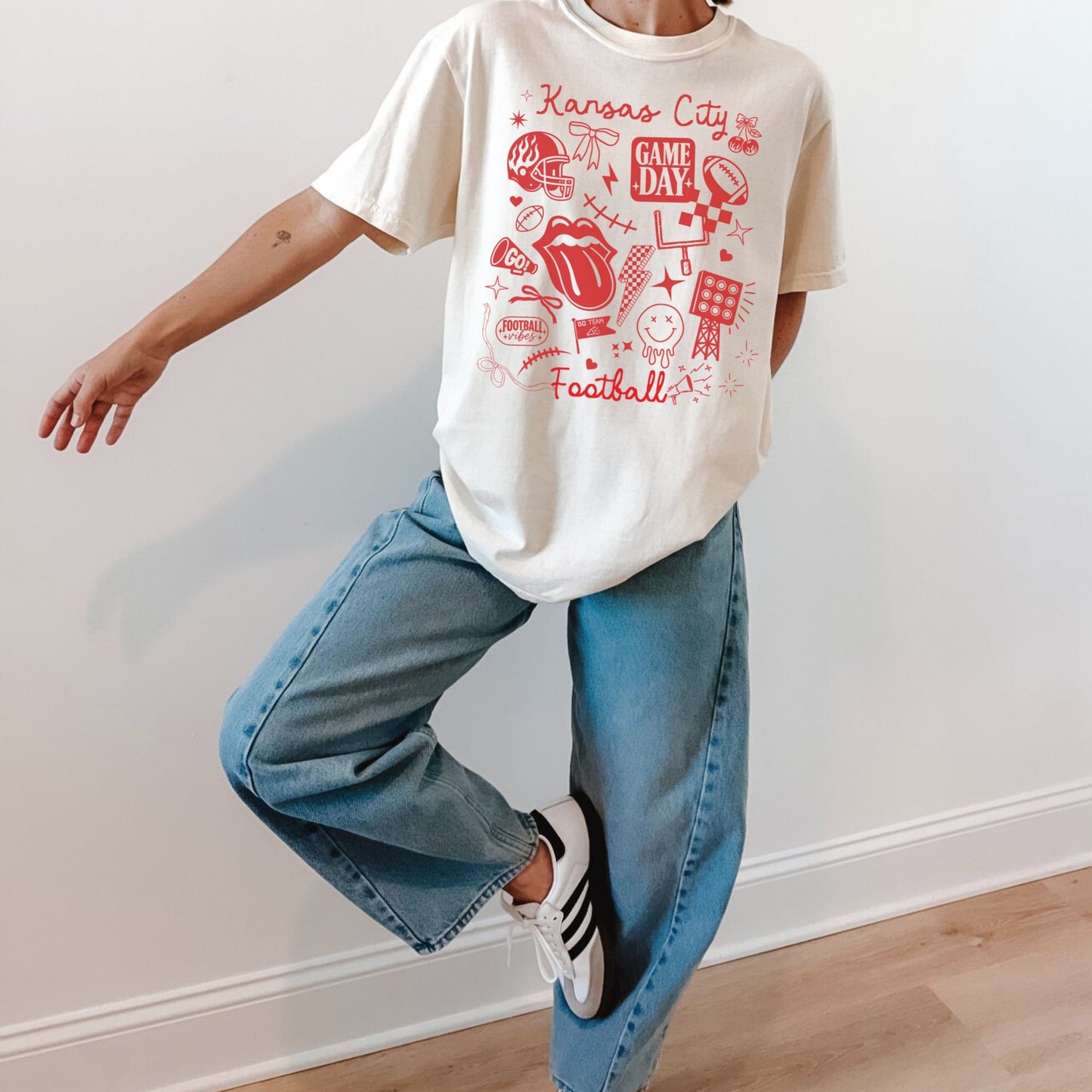 KC Doodle Comfort Colors Tshirt