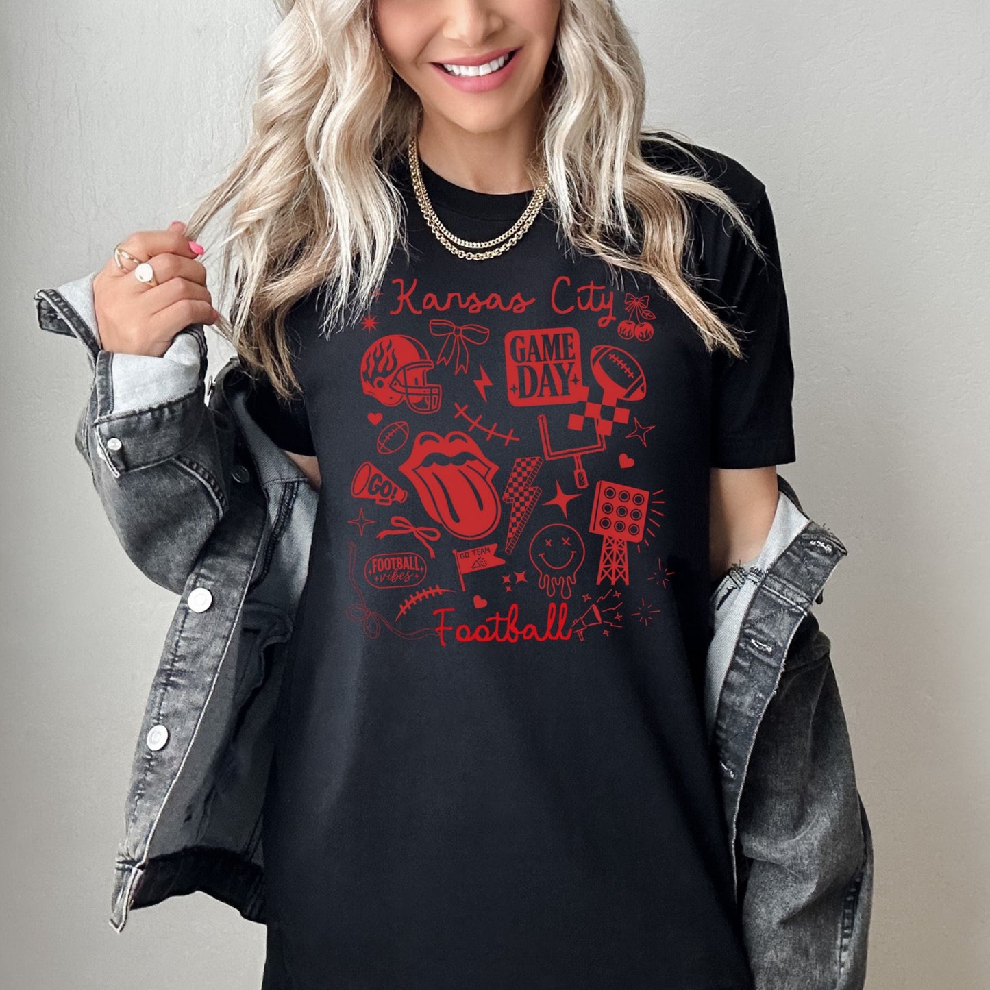 KC Doodle Comfort Colors Tshirt