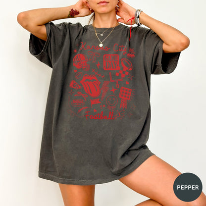 KC Doodle Comfort Colors Tshirt