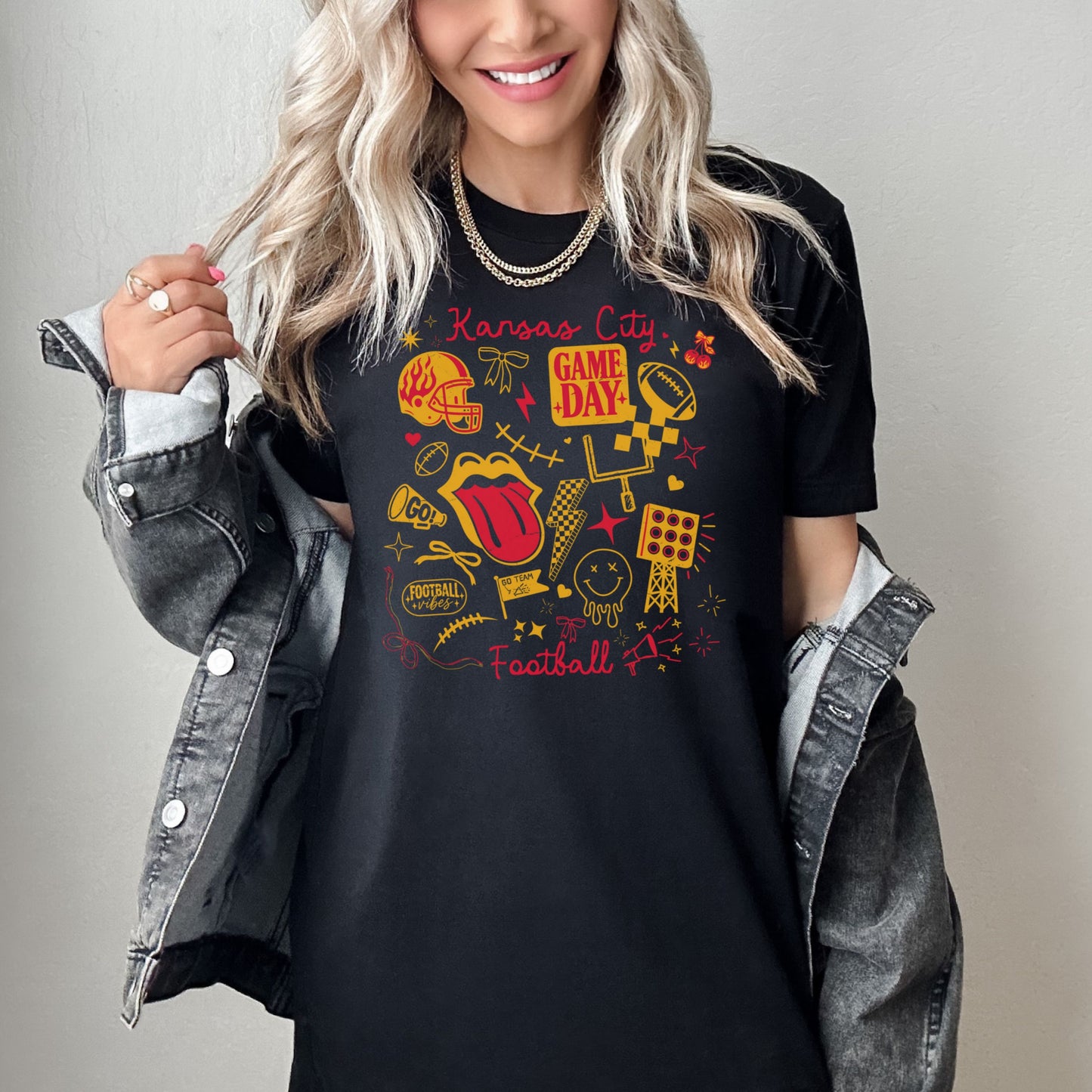 KC Doodle Comfort Colors Tshirt