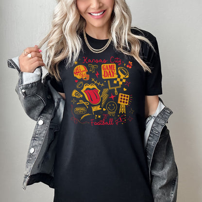 KC Doodle Comfort Colors Tshirt