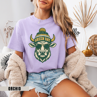 Green Bay Western Character Football Graphic