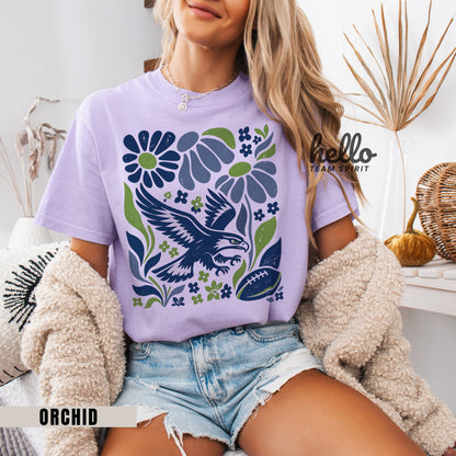 Seattle Boho Football Graphic T-shirt