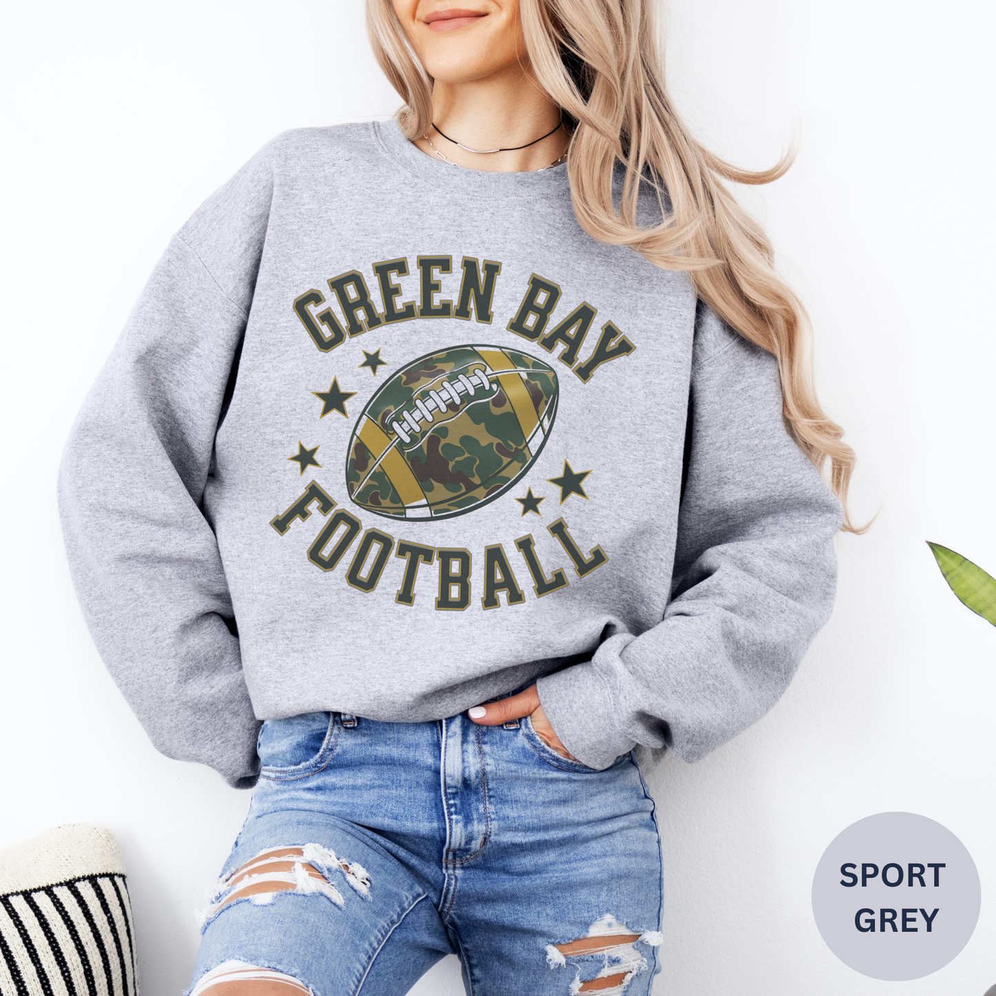 Green Bay Camo Sweatshirt