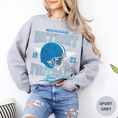 Detroit Star Football Sweatshirt