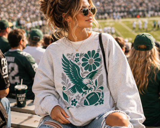 Philadelphia Boho Football Graphic Sweatshirt