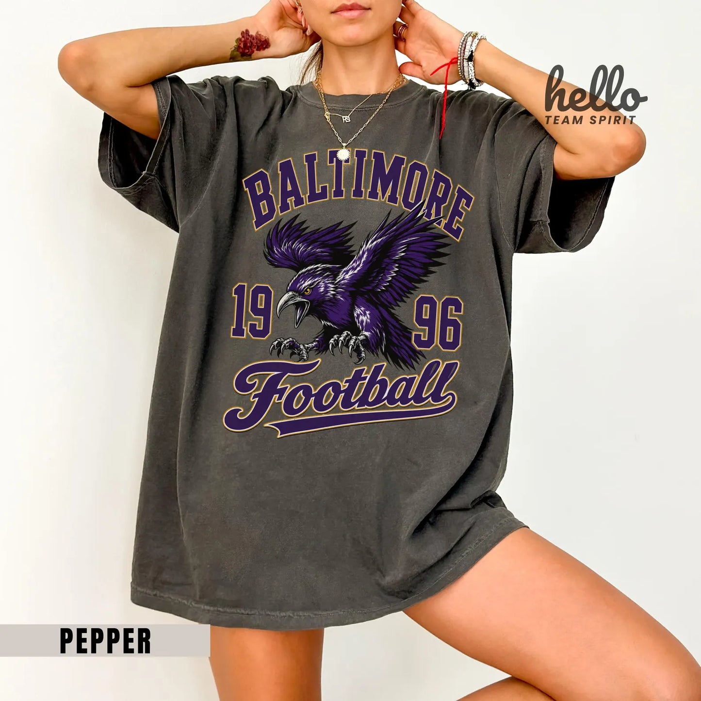Baltimore Classic Football Graphic T-shirt