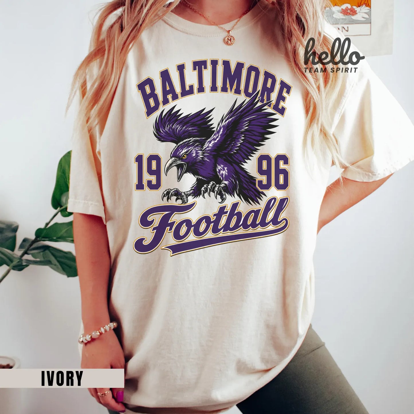 Baltimore Classic Football Graphic T-shirt