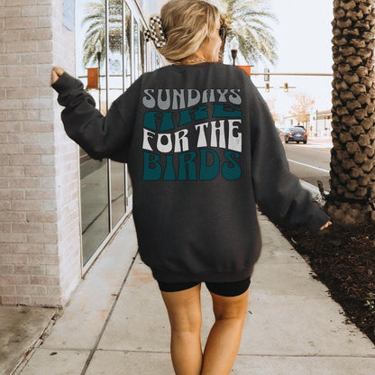 Philadelphia Football Sweatshirt, Philadelphia Eagles Sweatshirt, Sundays are for the Birds, Philadelphia Eagles Shirt, Bird Gang Outfit