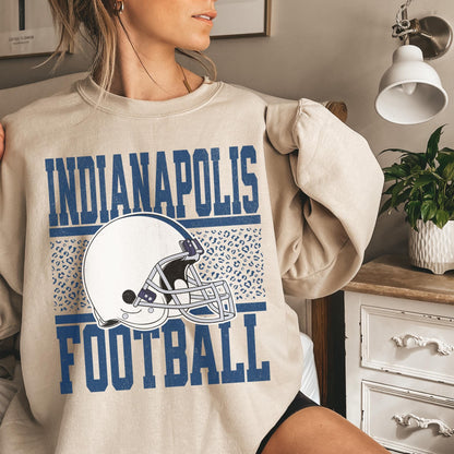 Indianapolis Football Sweatshirt, Trendy Indianapolis Football Fan Shirt, Indianapolis Game Day Shirt, Indianapolis Shirt