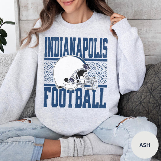 Indianapolis Football Sweatshirt, Trendy Indianapolis Football Fan Shirt, Indianapolis Game Day Shirt, Indianapolis Shirt