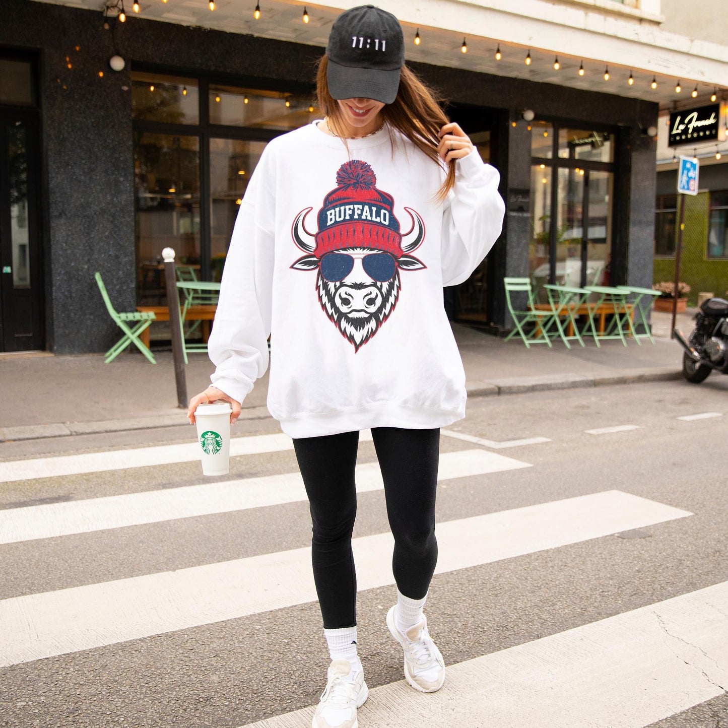 Vintage Buffalo Football Sweatshirt, Buffalo Fan Crewneck, Game Day Pullover, Buffalo Football Fan Shirt, New York Sweatshirt