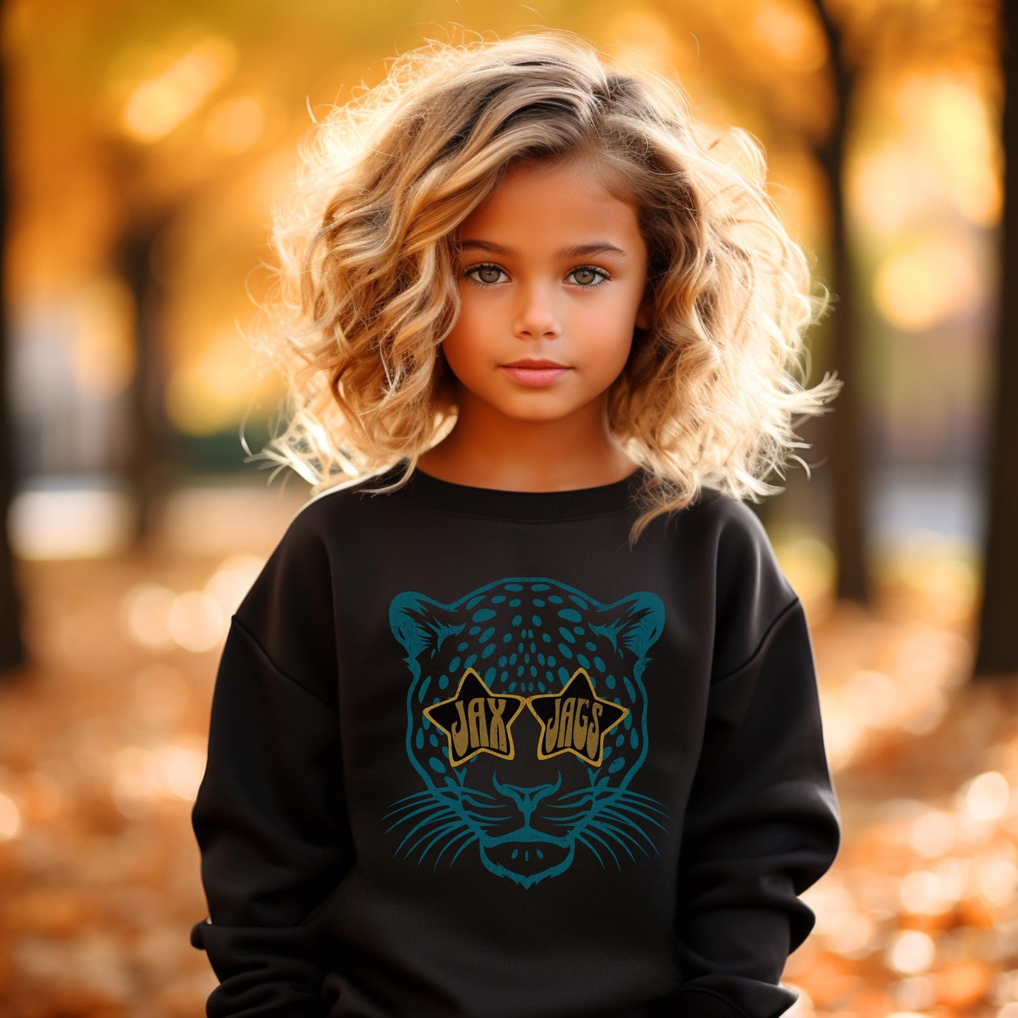 Jaguars Football Fan Kids Sweatshirt, Gift for Jaguars Fan, Gifts for Fan, Jaguars Football Shirt, Jacksonville Sweatshirt