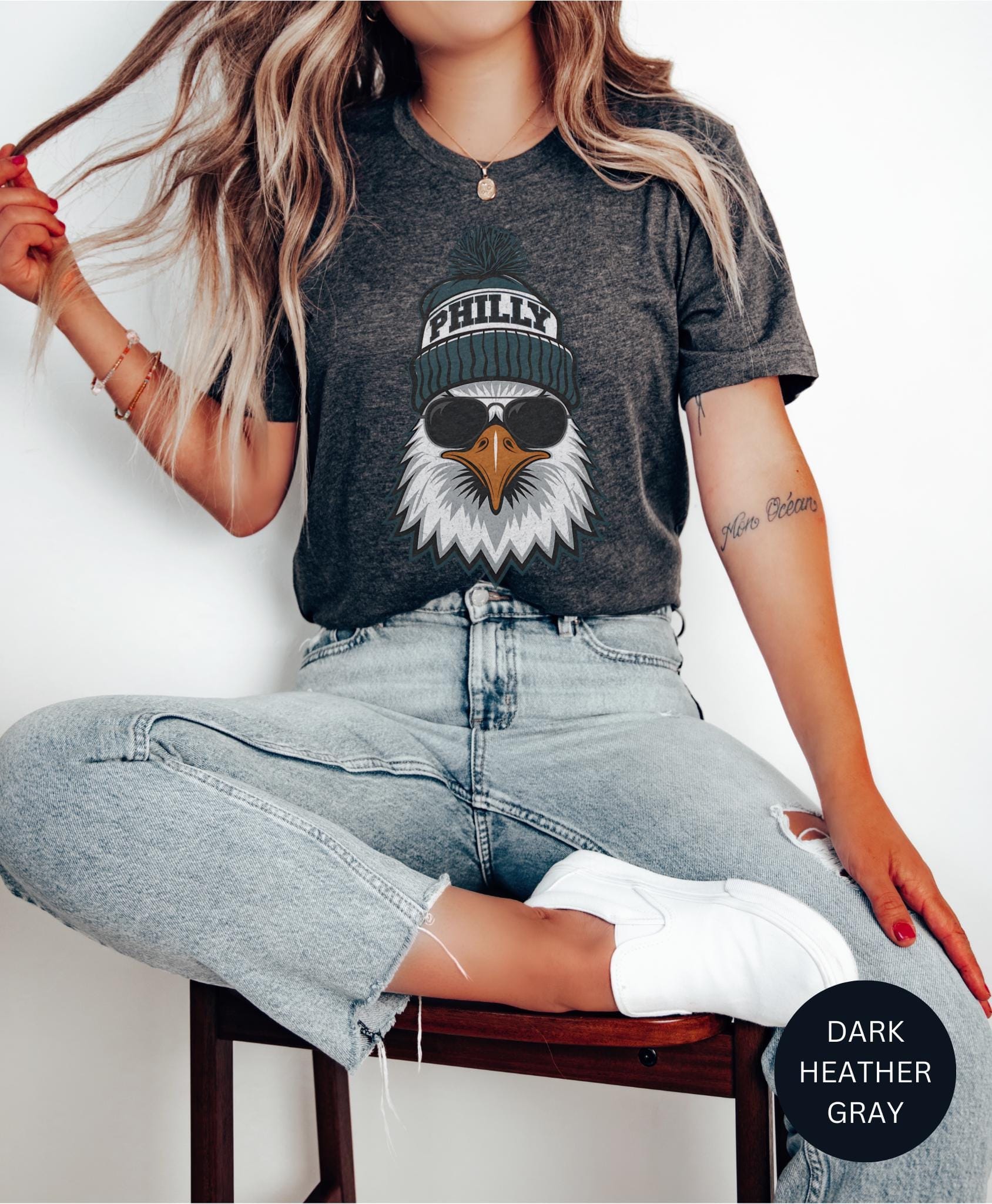 Philly shirt, Philadelphia tshirt, Philadelphia Fan shirts, Philly Sports Gifts, Eagle Mascot Sweatshirt, Philly Gift