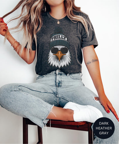 Philly shirt, Philadelphia tshirt, Philadelphia Fan shirts, Philly Sports Gifts, Eagle Mascot Sweatshirt, Philly Gift