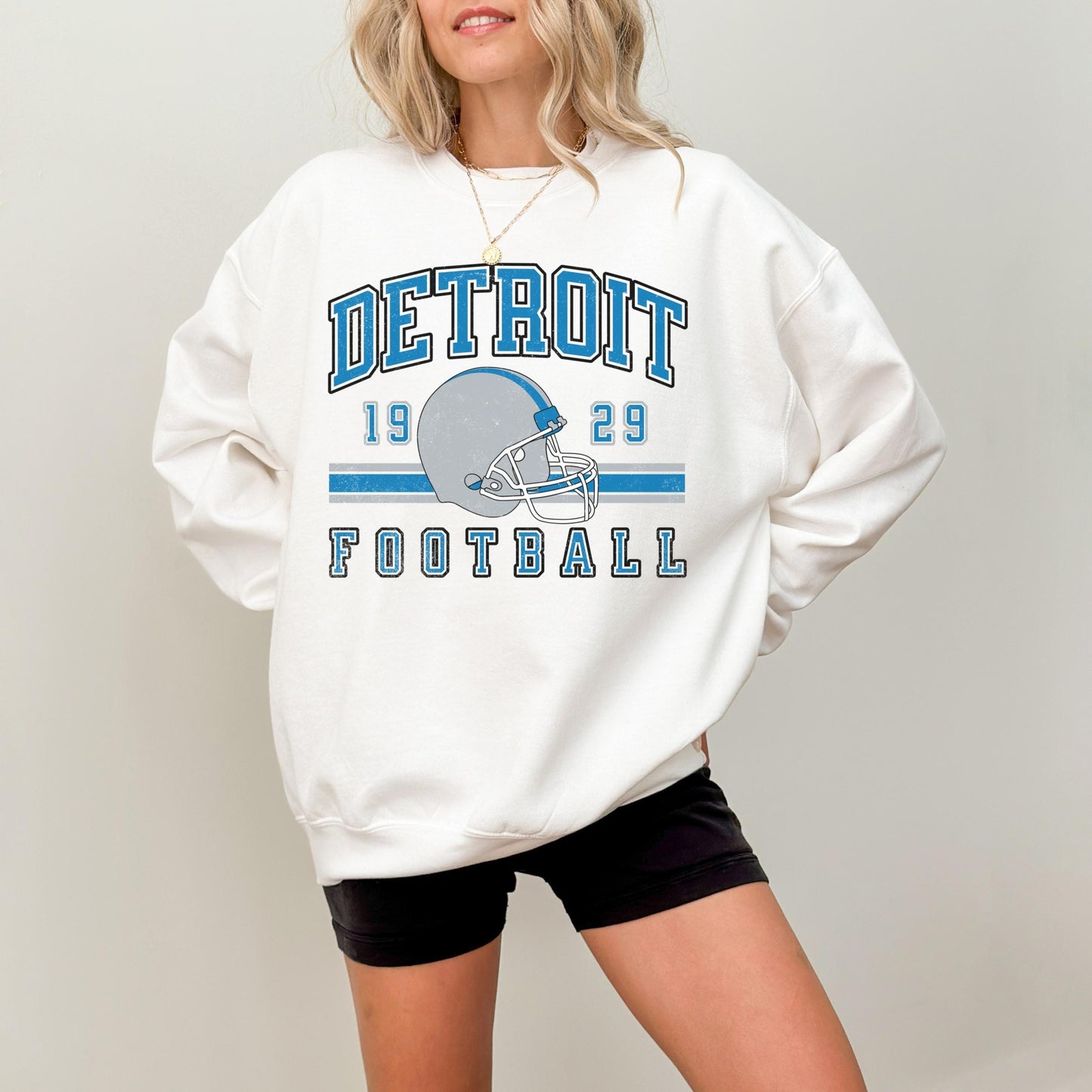 Detroit Football Sweatshirt, Detroit Football Tee, Lion Mascot, Detroit Football Shirt, Detroit Sweater, Sunday Football, Tailgate Game Day