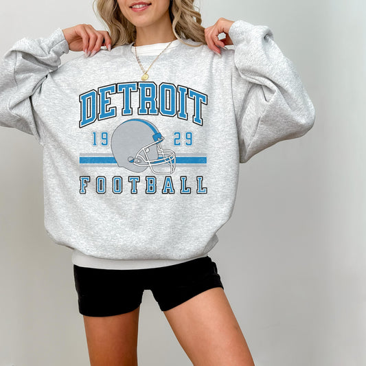 Detroit Football Sweatshirt, Detroit Football Tee, Lion Mascot, Detroit Football Shirt, Detroit Sweater, Sunday Football, Tailgate Game Day