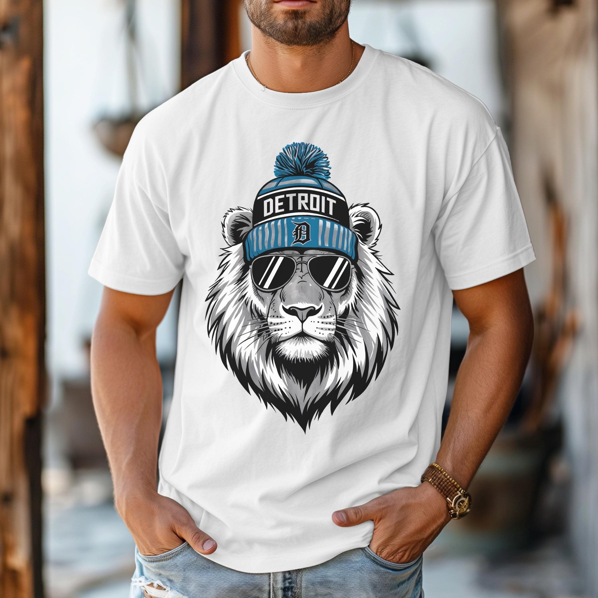 Cute Detroit Onesie, Football Toddler Lion Shirt, Kid Game Day T-Shirt, Funny Detroit Tee, Infant Lion Bodysuit, Football Baby Lion Apparel