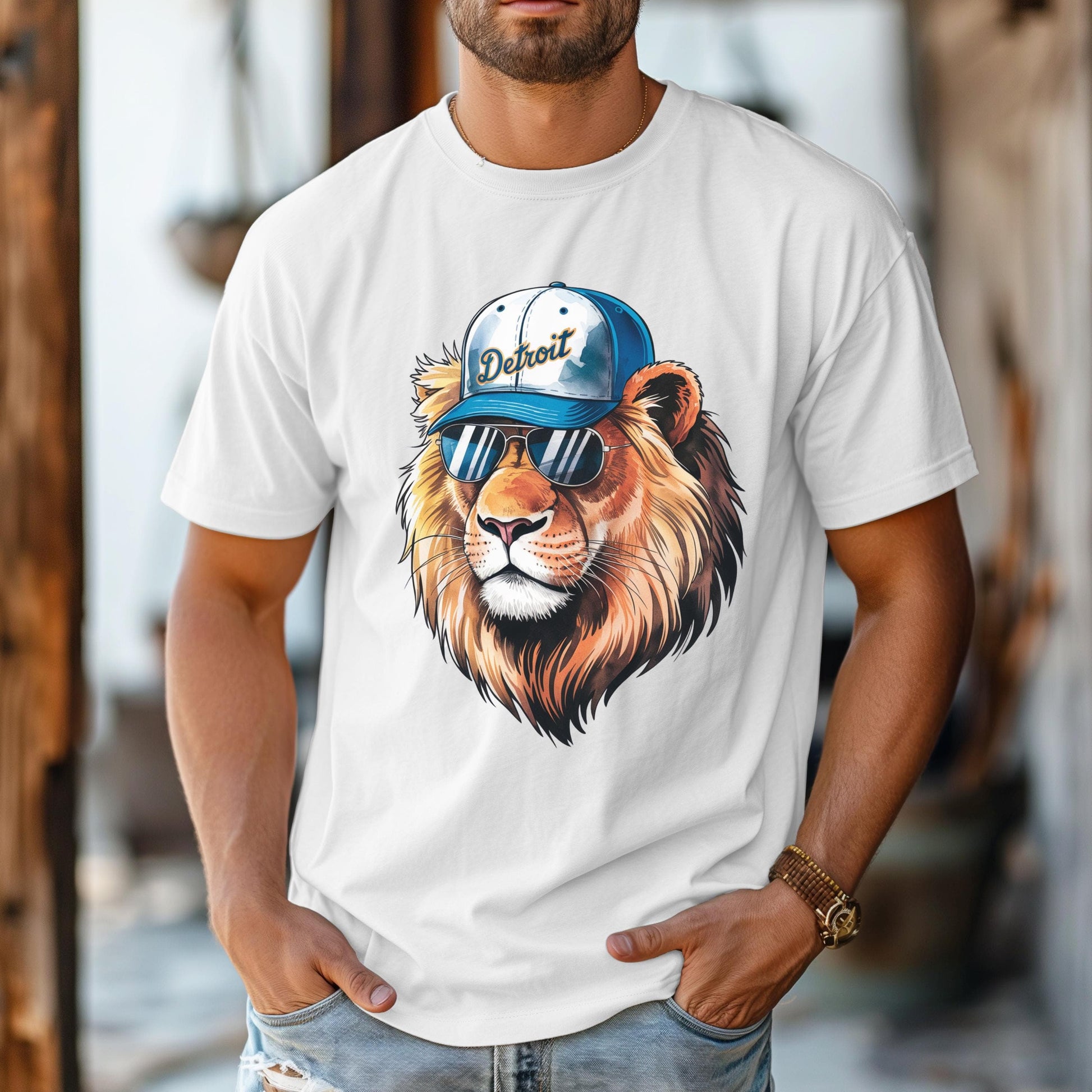 Cute Detroit Onesie, Football Toddler Lion Shirt, Kid Game Day T-Shirt, Funny Detroit Tee, Infant Lion Bodysuit, Football Baby Lion Apparel