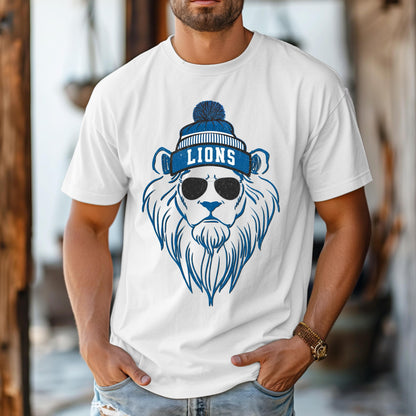 Cute Detroit Onesie, Football Toddler Lion Shirt, Kid Game Day T-Shirt, Funny Detroit Tee, Infant Lion Bodysuit, Football Baby Lion Apparel